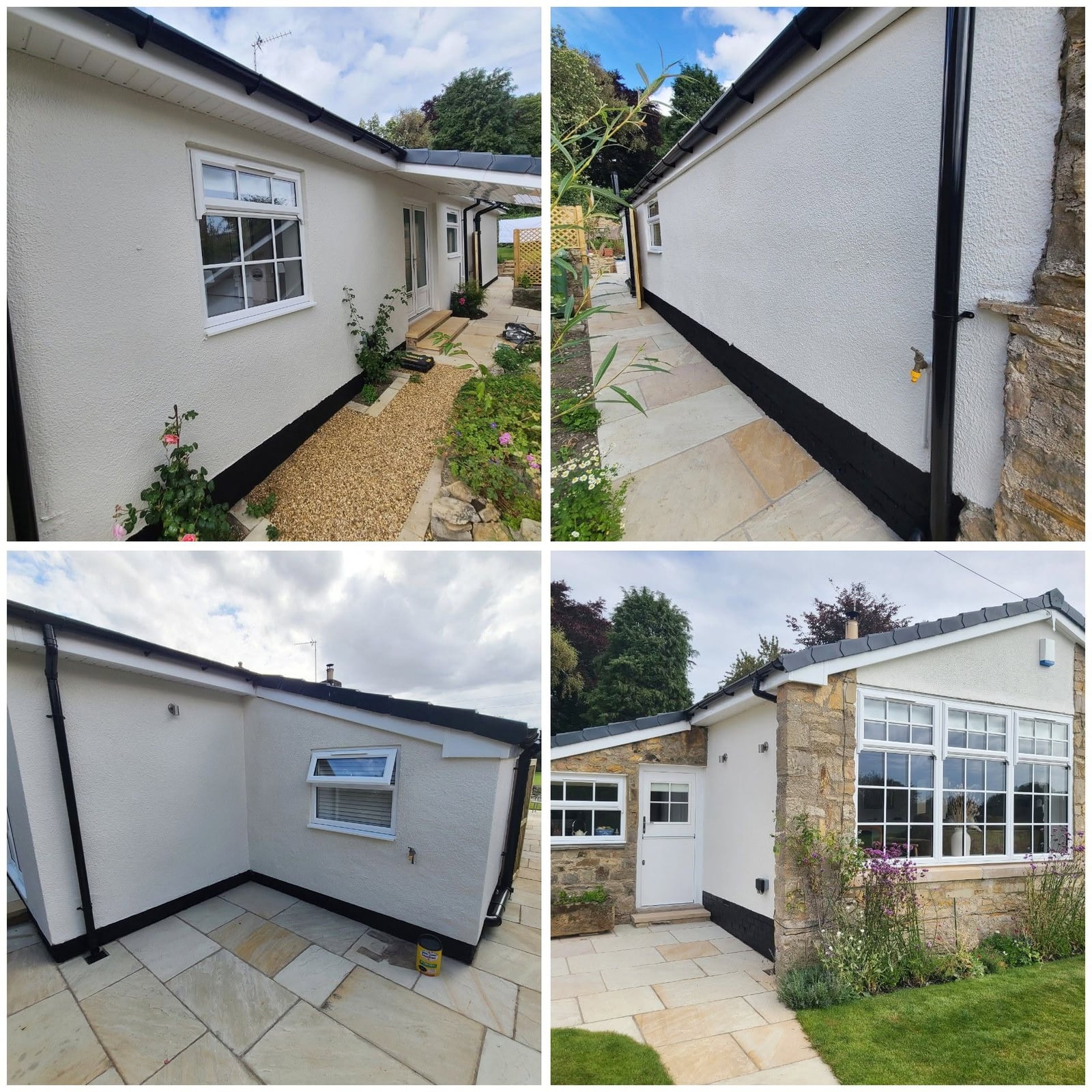 Bungalow exterior — MJ Painting and Decorating