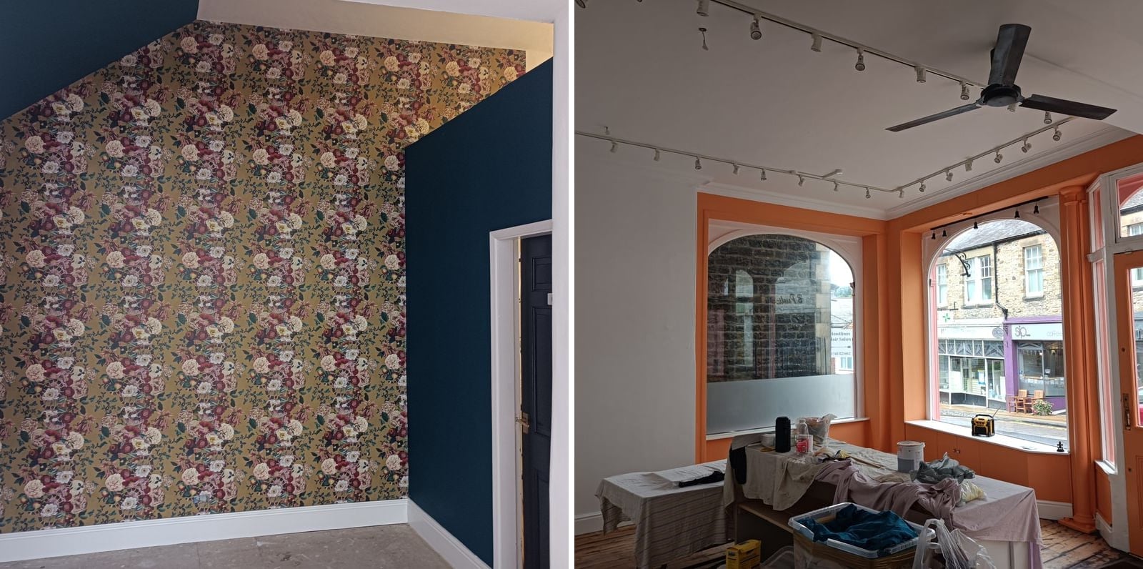 Shop interior — MJ Painting and Decorating