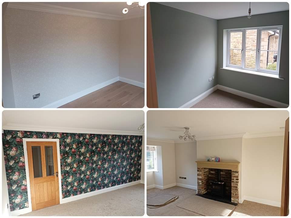 Interior painting — Aldbrough St John — MJ Painting and Decorating